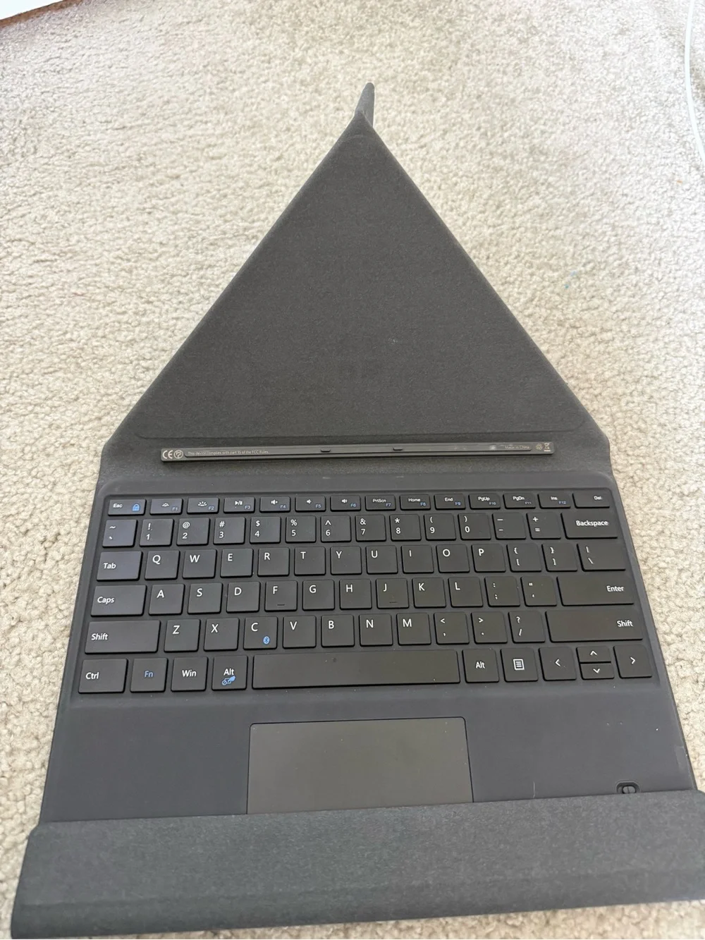 Detachable Tablet Keyboard Case with Trackpad